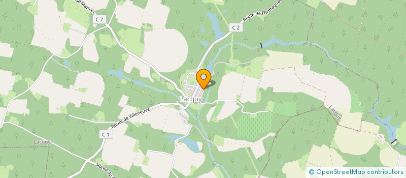 localisation de l'entreprise MONSIEUR BENOIT LARREY  LACQUY