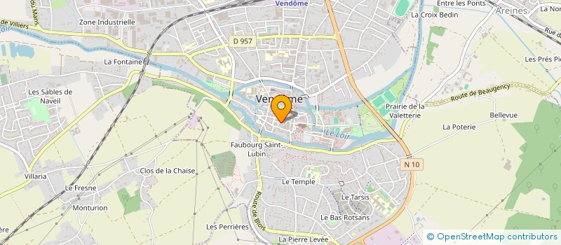 localisation de l'entreprise MONSIEUR BENOIT LASFONT  VENDOME