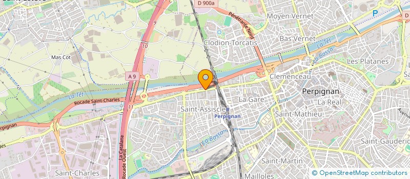localisation de l'entreprise MONSIEUR BENOIT LASNIER  PERPIGNAN