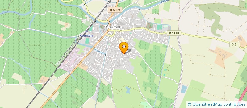 localisation de l'entreprise MONSIEUR BENOIT LASSERRE  COURSAN