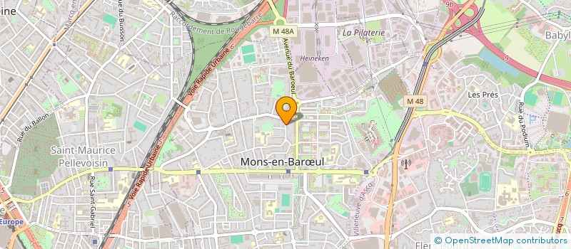 localisation de l'entreprise MONSIEUR BENOIT LATRON  MONS-EN-BARUL