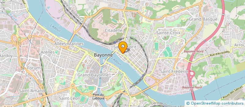 localisation de l'entreprise MONSIEUR BENOIT LAVIGNE-FEIGNA à BAYONNE