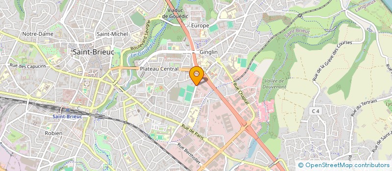 localisation de l'entreprise MONSIEUR BENOIT LE BIGOT à SAINT-BRIEUC