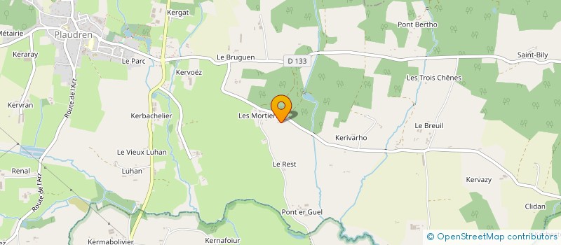 localisation de l'entreprise MONSIEUR BENOIT LE CLERC à PLAUDREN