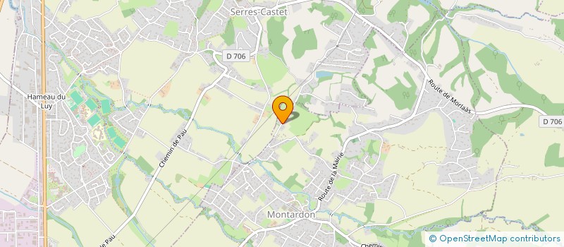 localisation de l'entreprise MONSIEUR BENOIT LE CUNFF à MONTARDON