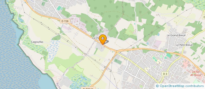 localisation de l'entreprise MONSIEUR BENOIT LE LESLE  LE BIGNON