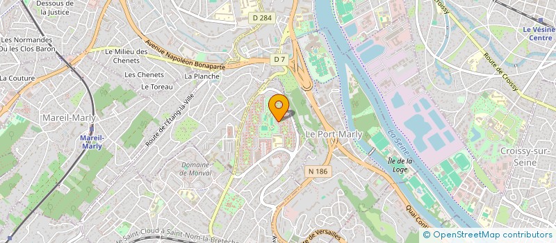 localisation de l'entreprise MONSIEUR BENOIT LE MASSON  MARLY-LE-ROI