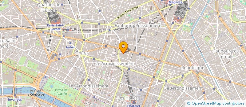 localisation de l'entreprise MONSIEUR BENOIT LE MAUFF  PARIS