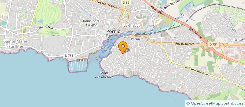 localisation de l'entreprise MONSIEUR BENOIT LE MELEDER  PORNIC