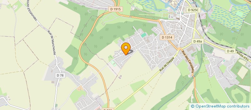 localisation de l'entreprise MONSIEUR BENOIT LE MOAL  ETALONDES