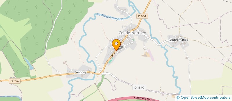 localisation de l'entreprise MONSIEUR BENOIT LECOMTE  CONDE NORTHEN