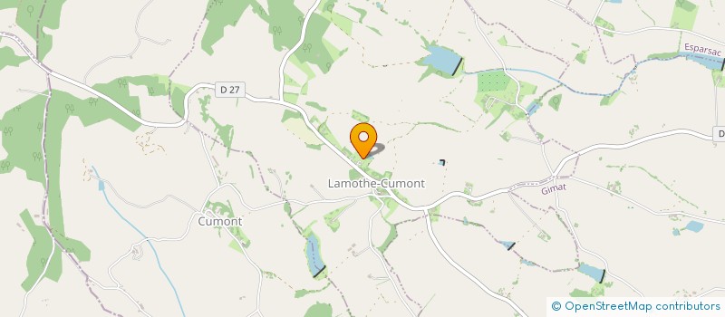 localisation de l'entreprise MONSIEUR BENOIT LECOMTE  GARIES