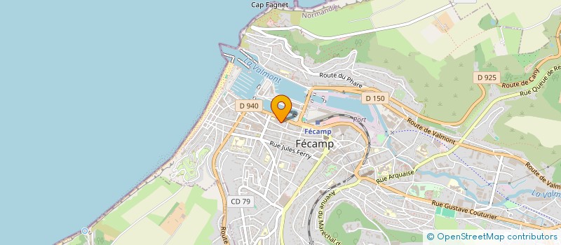 localisation de l'entreprise MONSIEUR BENOIT LECONTE  FECAMP