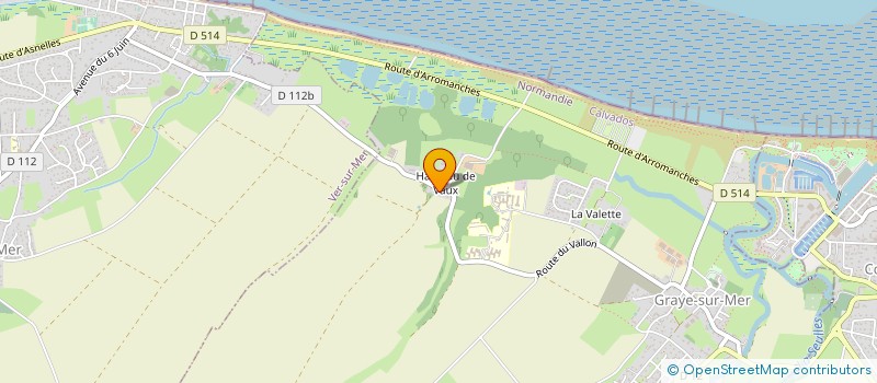 localisation de l'entreprise MONSIEUR BENOIT LECORNU  GRAYE-SUR-MER