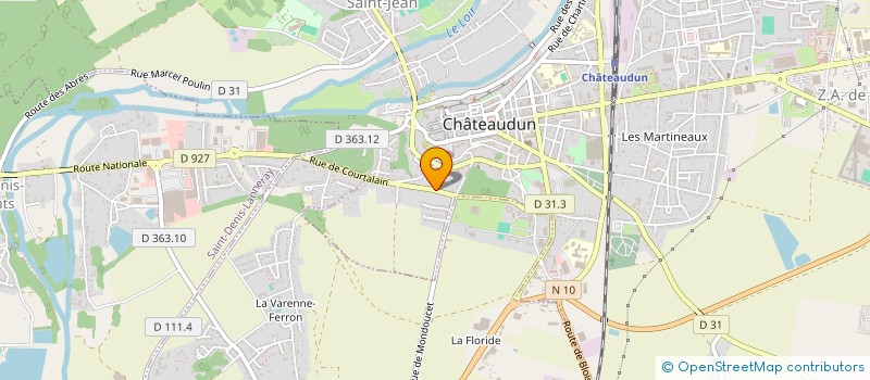 localisation de l'entreprise MONSIEUR BENOIT LECORNU à CHATEAUDUN