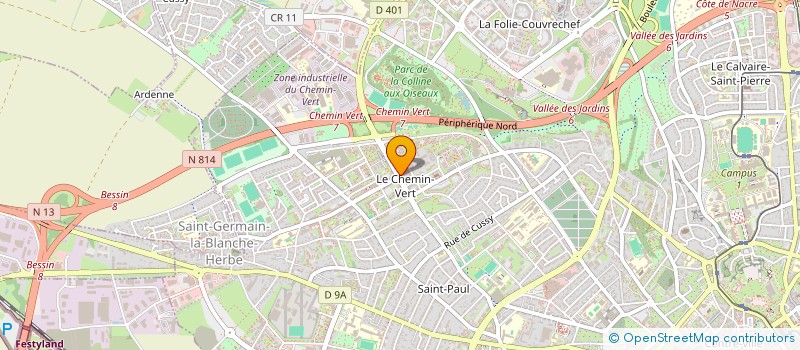 localisation de l'entreprise MONSIEUR BENOIT LEGRIX à CAEN