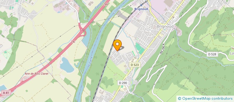 localisation de l'entreprise MONSIEUR BENOIT LEIVA-MARCON  VILLARD-BONNOT