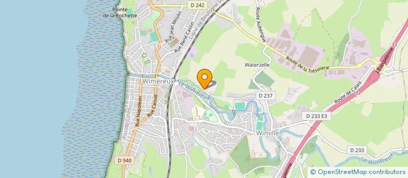 localisation de l'entreprise MONSIEUR BENOIT LELEU  WIMILLE