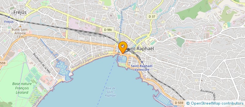 localisation de l'entreprise MONSIEUR BENOIT LEMAIRE  SAINT-RAPHAEL