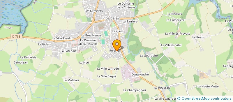 localisation de l'entreprise MONSIEUR BENOIT LEMESLE  BEAUSSAIS-SUR-MER