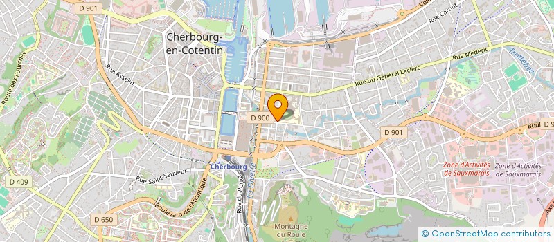 localisation de l'entreprise MONSIEUR BENOIT LEMIERE  CHERBOURG-EN-COTENTIN