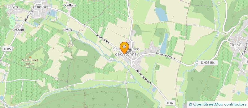 localisation de l'entreprise MONSIEUR BENOIT LENOIR  SAINT-MAURICE-DE-SATONNAY