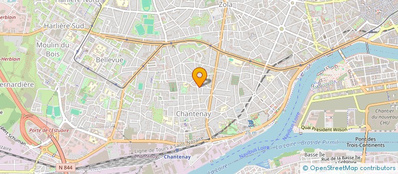 localisation de l'entreprise MONSIEUR BENOIT LEROUX à NANTES