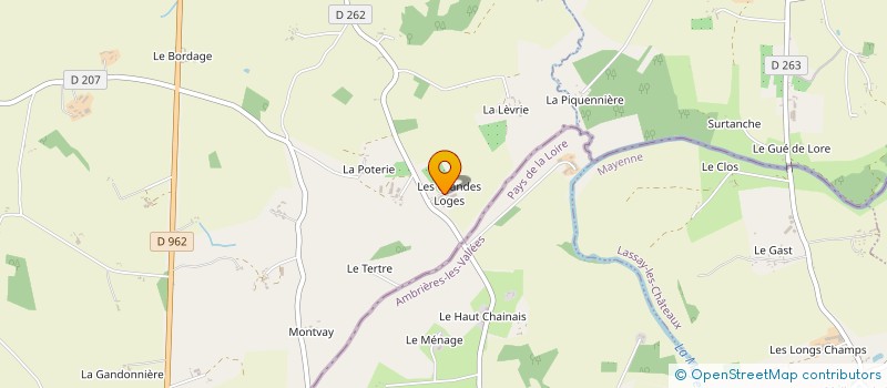 localisation de l'entreprise MONSIEUR BENOIT LEROY à CEAUCE