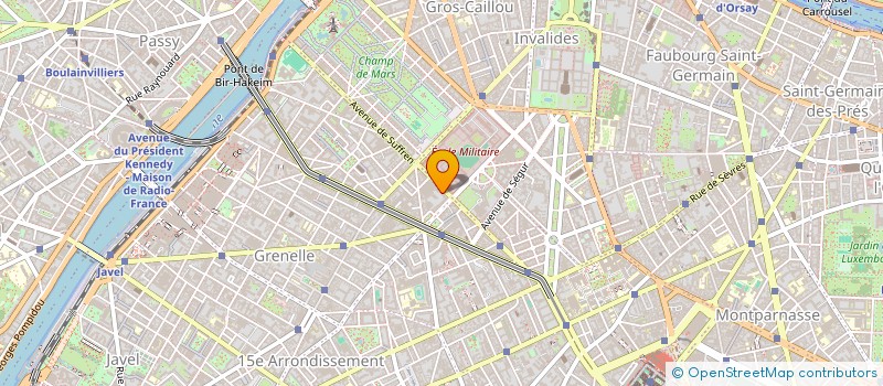 localisation de l'entreprise MONSIEUR BENOIT LESAGE  PARIS