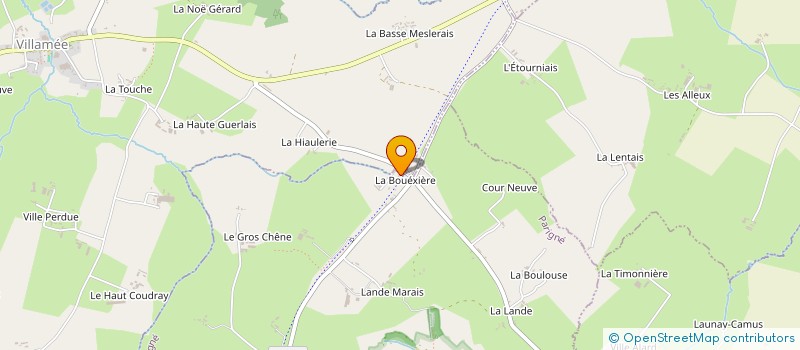 localisation de l'entreprise MONSIEUR BENOIT LESAUVAGE à PARIGNE