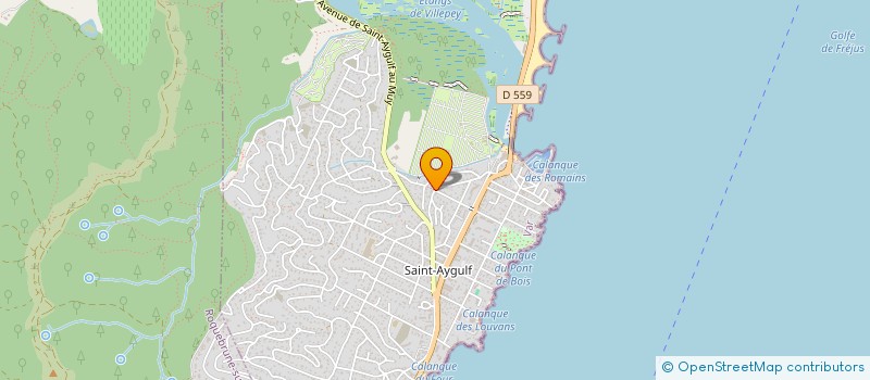 localisation de l'entreprise MONSIEUR BENOIT LESNE à FREJUS