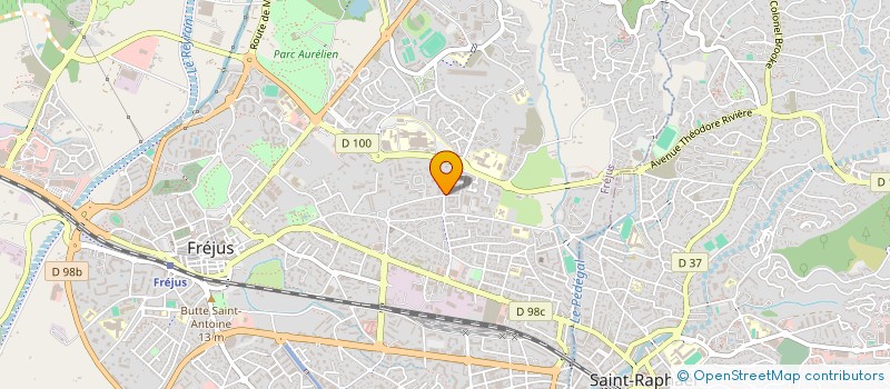 localisation de l'entreprise MONSIEUR BENOIT LESPINE à FREJUS