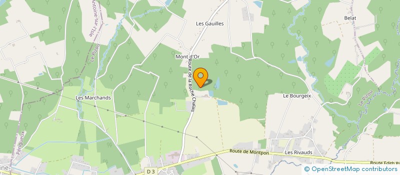 localisation de l'entreprise MONSIEUR BENOIT LETELLIER  MONTPON-MENESTEROL