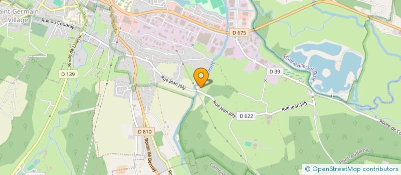 localisation de l'entreprise MONSIEUR BENOIT LETELLIER  PONT-AUDEMER