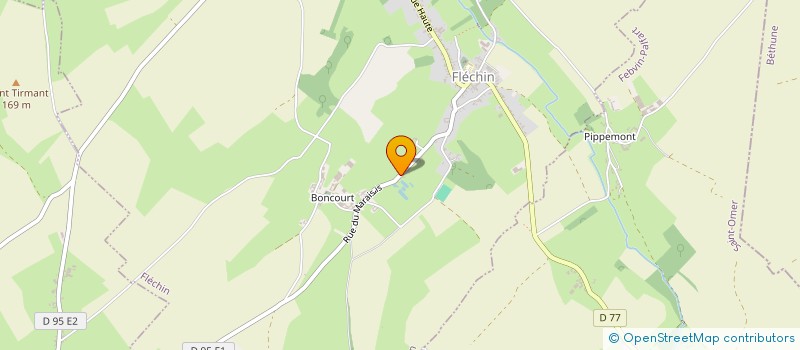 localisation de l'entreprise MONSIEUR BENOIT LETURGIE  FLECHIN