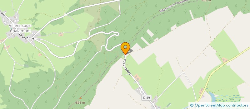 localisation de l'entreprise MONSIEUR BENOIT LHOMME  BOUJAILLES