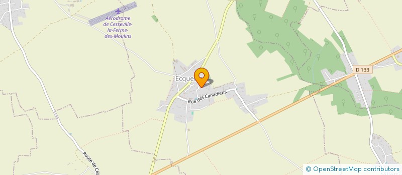 localisation de l'entreprise MONSIEUR BENOIT LHUILLIER  ECQUETOT