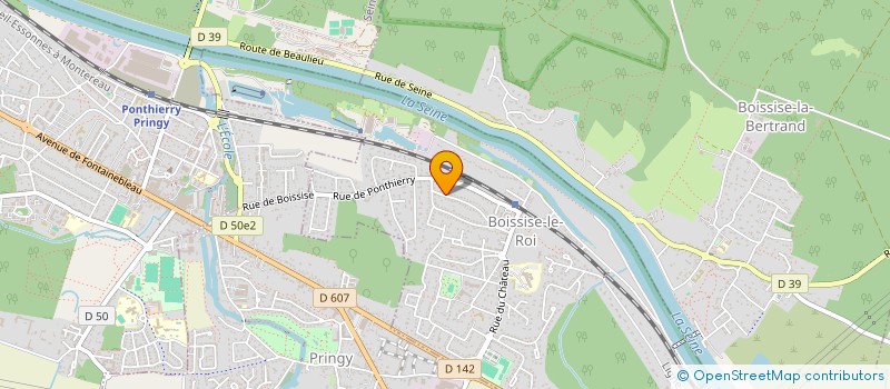 localisation de l'entreprise MONSIEUR BENOIT LINSTRUMENT  BOISSISE-LE-ROI