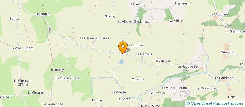 localisation de l'entreprise MONSIEUR BENOIT LISON  MUEL