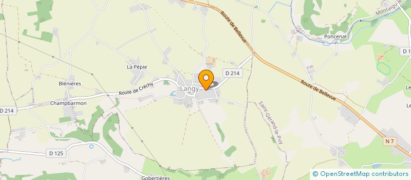 localisation de l'entreprise MONSIEUR BENOIT LLOPIS  LANGY