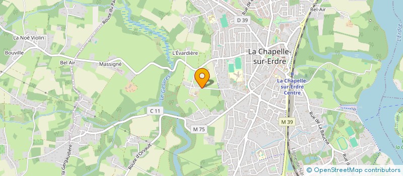localisation de l'entreprise MONSIEUR BENOIT LOPES à CHAPELLE-SUR-ERDRE (LA)