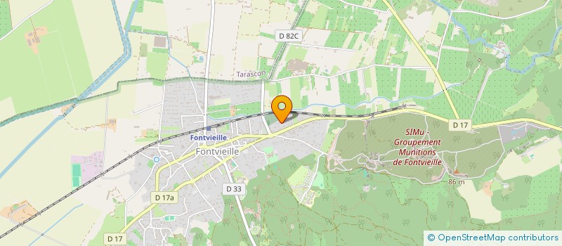 localisation de l'entreprise MONSIEUR BENOIT LORENZON  FONTVIEILLE