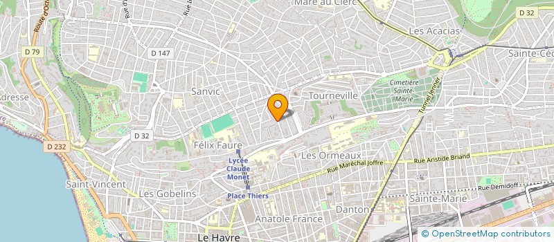 localisation de l'entreprise MONSIEUR BENOIT LOUIS à LE HAVRE