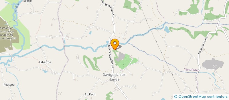 localisation de l'entreprise MONSIEUR BENOIT LUCAS  MONFLANQUIN