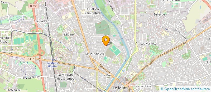 localisation de l'entreprise MONSIEUR BENOIT LUCAS  LE MANS