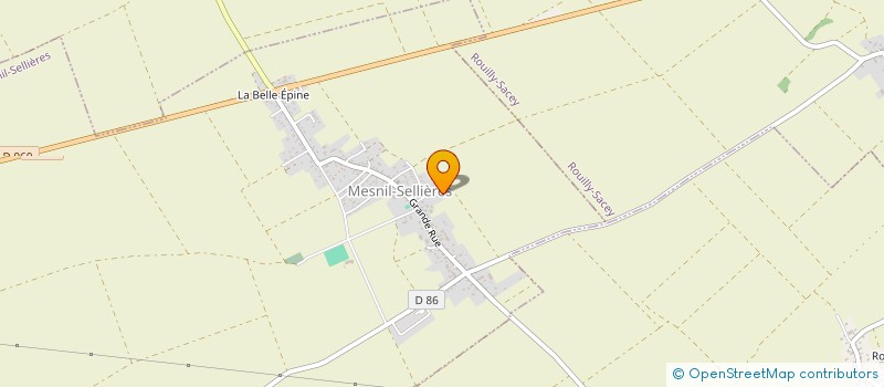 localisation de l'entreprise MONSIEUR BENOIT MAKOWIAK  MESNIL-SELLIERES