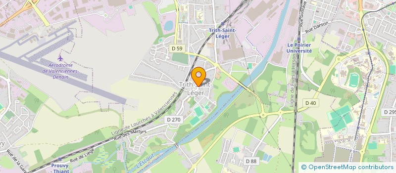 localisation de l'entreprise MONSIEUR BENOIT MAL  TRITH-SAINT-LEGER