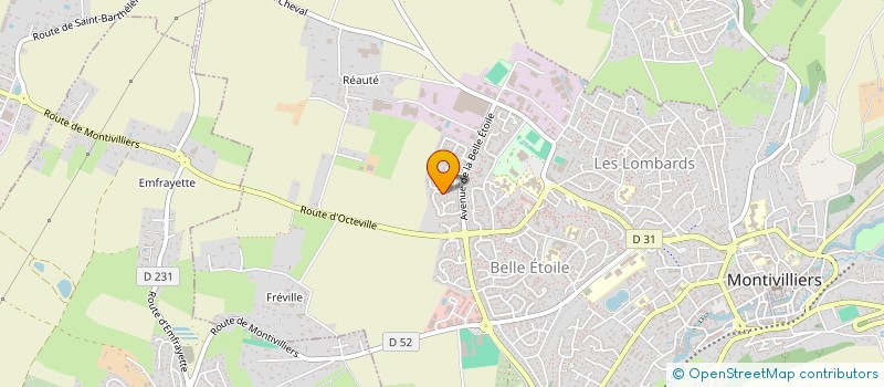 localisation de l'entreprise MONSIEUR BENOIT MALLET  MONTIVILLIERS