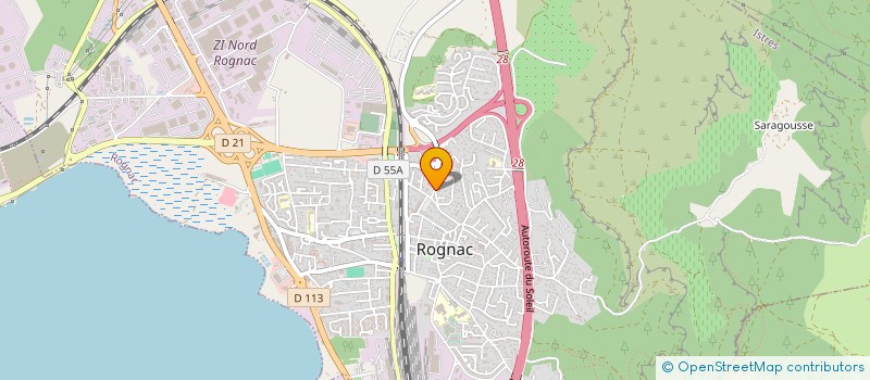 localisation de l'entreprise MONSIEUR BENOIT MANCHERON  ROGNAC