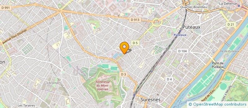 localisation de l'entreprise MONSIEUR BENOIT MANUEL à SURESNES